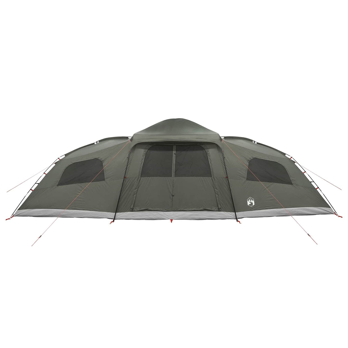 Family Tent with Rainfly Water-resistant 18-Person Army Green