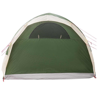 Tunnel Tent with Rainfly Water-Resistant 10-Person Green