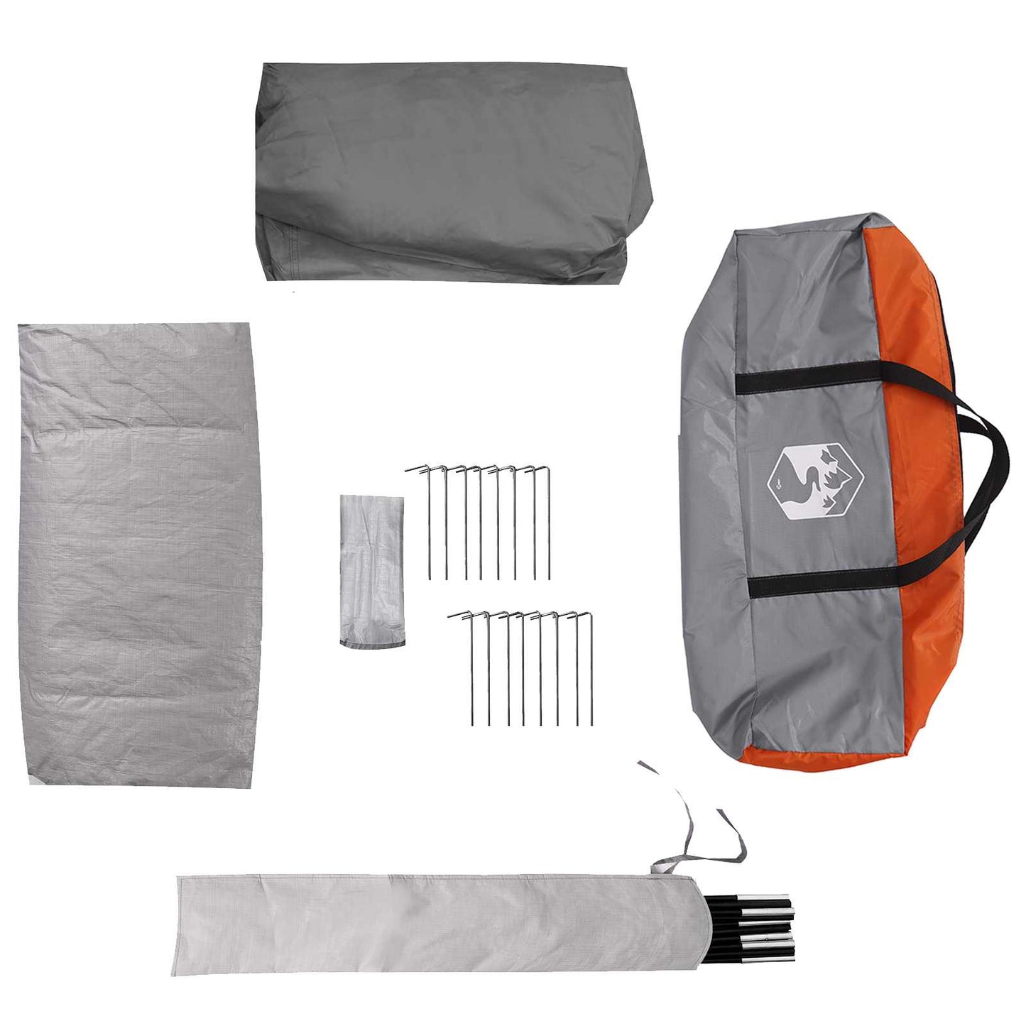 Tunnel Tent with Rainfly Water-Resistant 10-Person