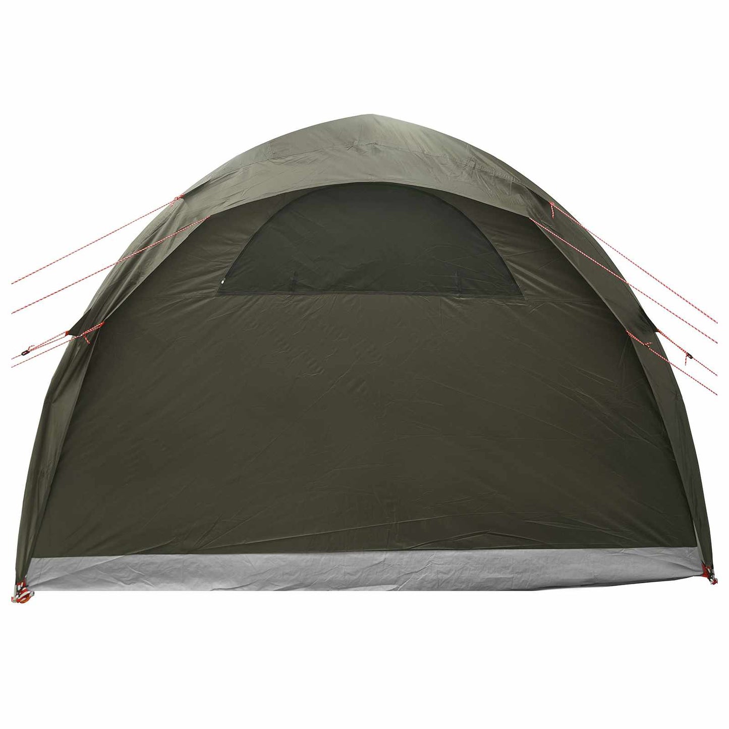 Tunnel Tent with Rainfly Water-Resistant 10-Person Army Green