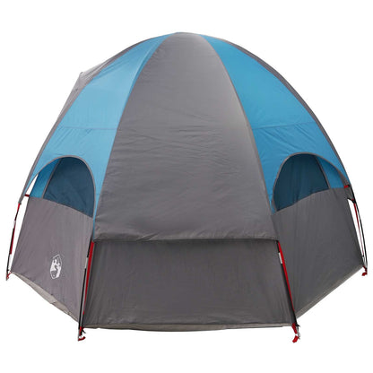 Family Tent with Rainfly Water-resistant 14-Person Blue