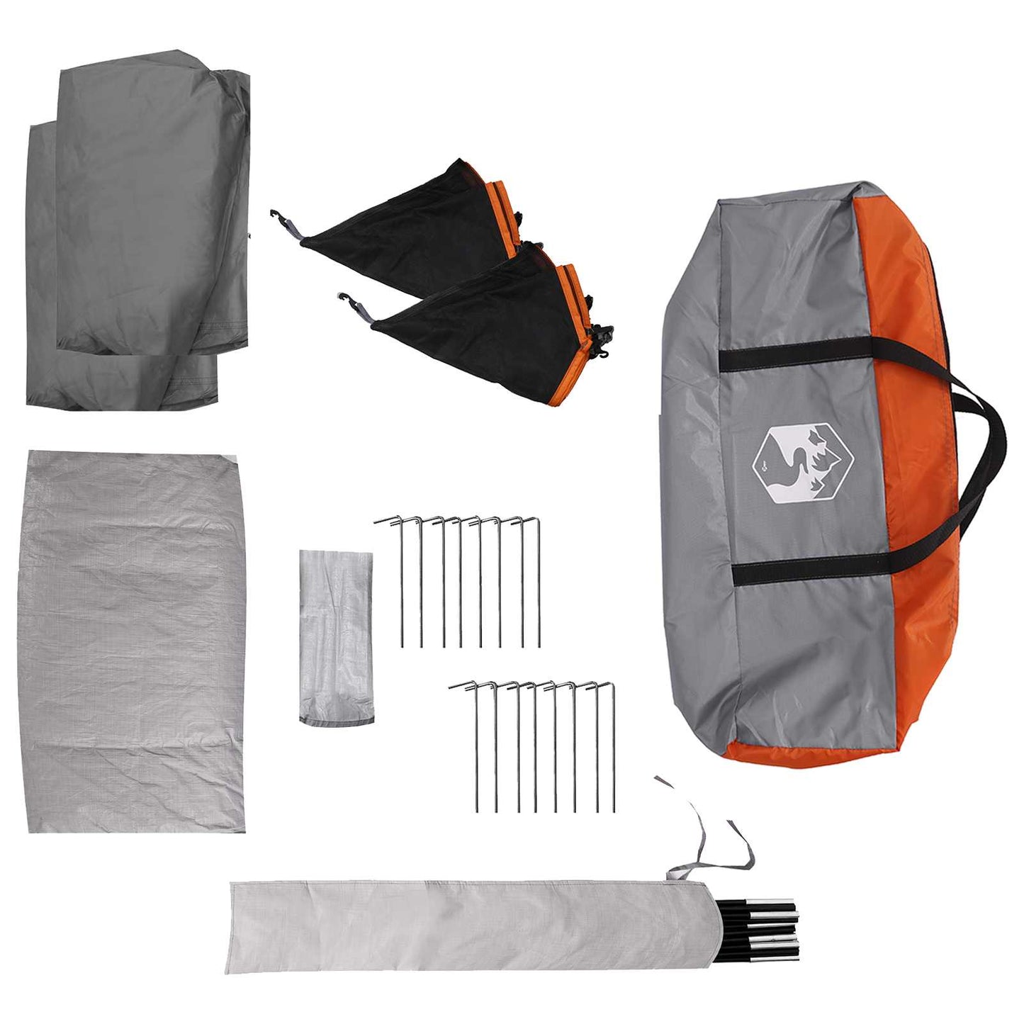 Family Tent with Rainfly Water-resistant 14-Person