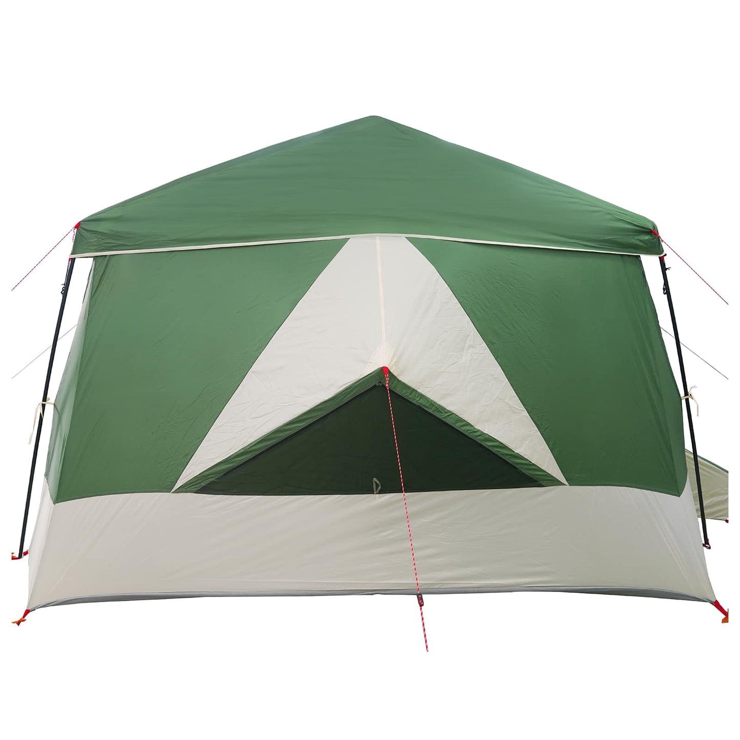 Family Tent with Rainfly Water-resistant 9-Person Green