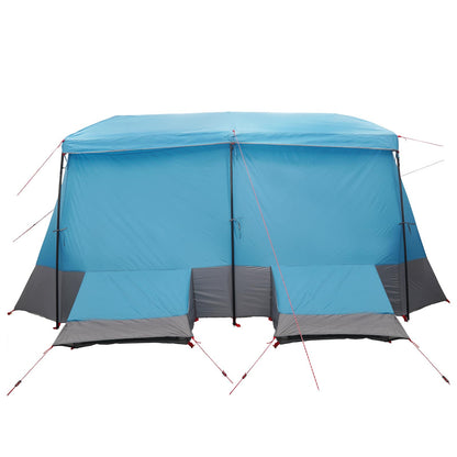 Family Tent with Rainfly Water-resistant 9-Person Blue