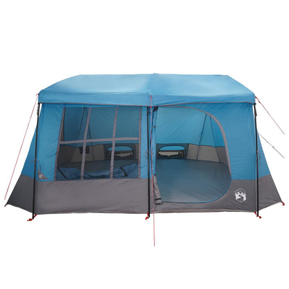 Family Tent with Rainfly Water-resistant 9-Person Blue