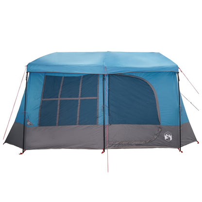 Family Tent with Rainfly Water-resistant 9-Person Blue