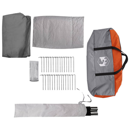 Family Tent with Rainfly Water-resistant 9-Person
