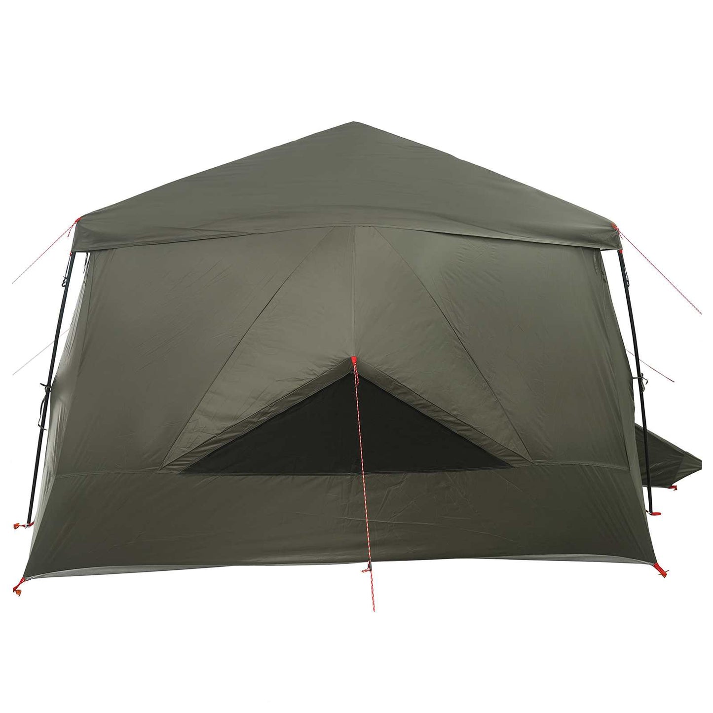 Family Tent with Rainfly Water-resistant 9-Person Army Green