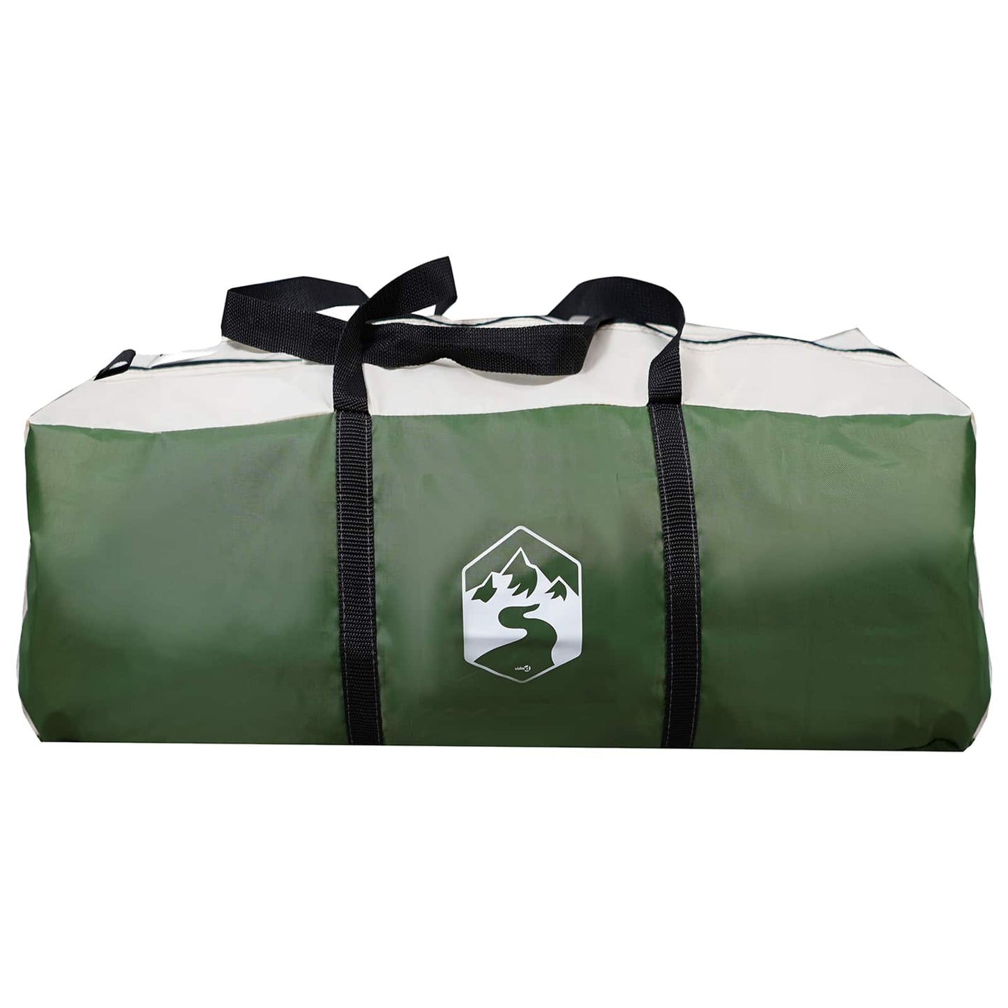 Family Tent with Rainfly Water-resistant 6-Person Green