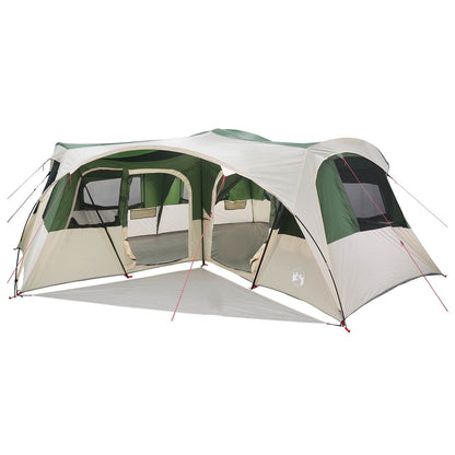 Family Tent with Rainfly Water-resistant 6-Person Green