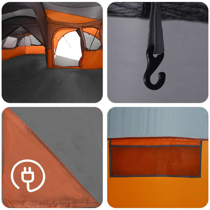 Family Tent with Rainfly Water-resistant 6-Person