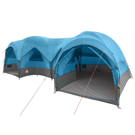 Family Tent with Rainfly Water-resistant 5-Person Blue