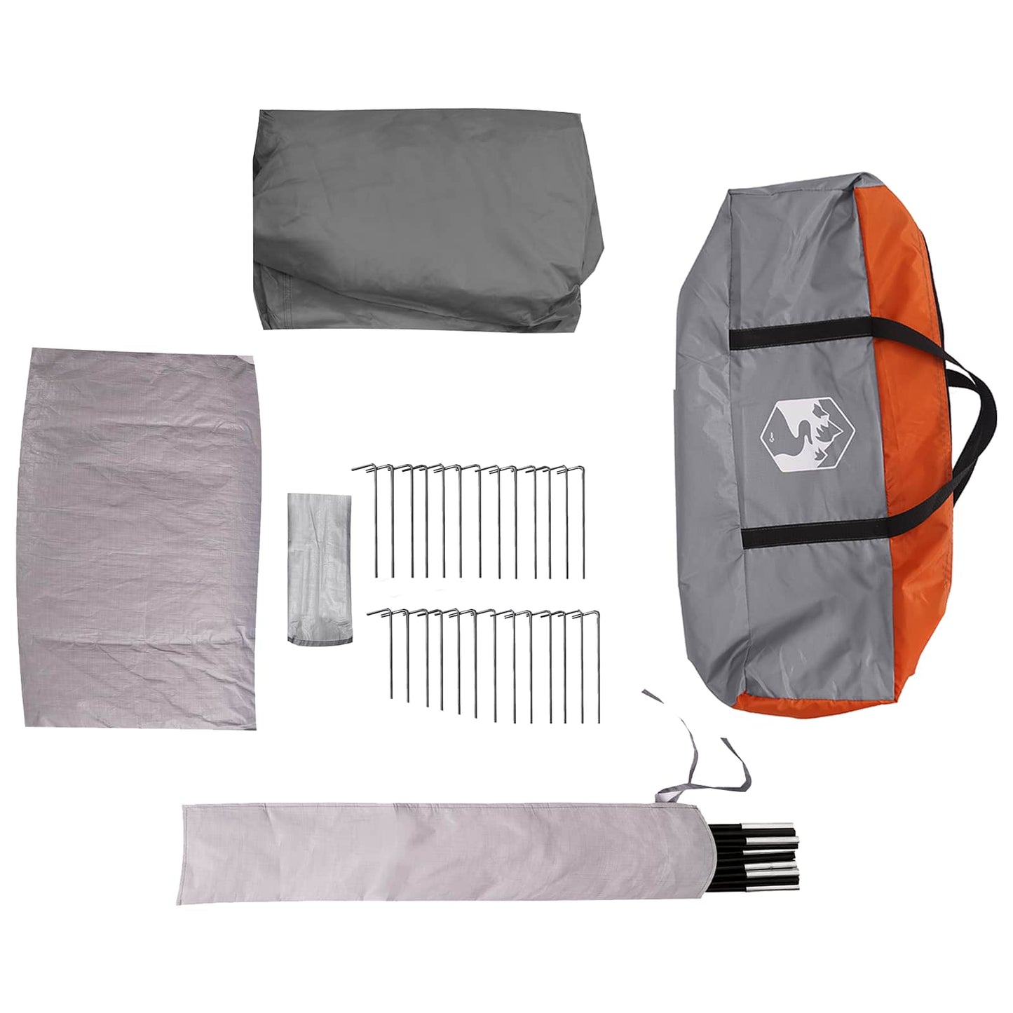 Family Tent with Rainfly Water-resistant 5-Person