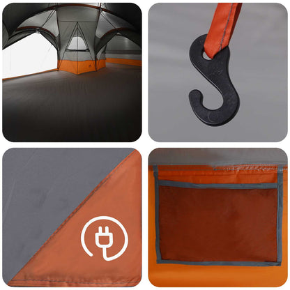 Family Tent with Rainfly Water-resistant 5-Person