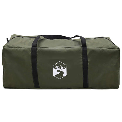 Family Tent with Rainfly Water-resistant 5-Person Army Green