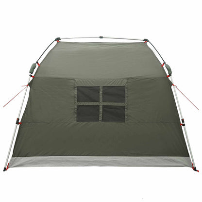 Instant Tent Water-resistant 2-Person Army Green