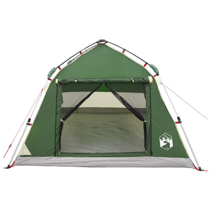 Instant Tent Water-resistant 3-Person 3-Person Green