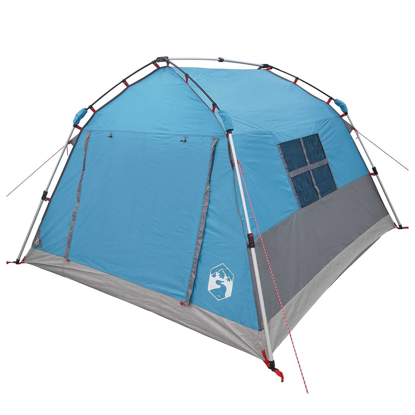 Instant Tent Water-resistant 3-Person Blue