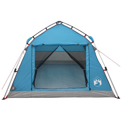 Instant Tent Water-resistant 3-Person Blue