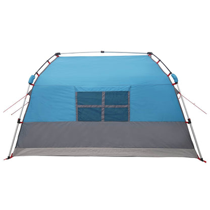 Instant Tent Water-resistant 4-Person Blue