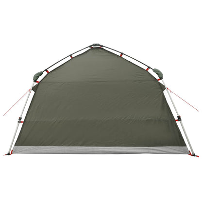 Instant Tent Water-resistant 4-Person Army Green
