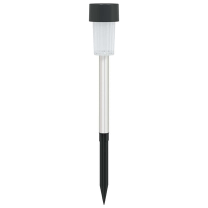 Outdoor Solar Lights with Ground Spike 12 pcs Warm White