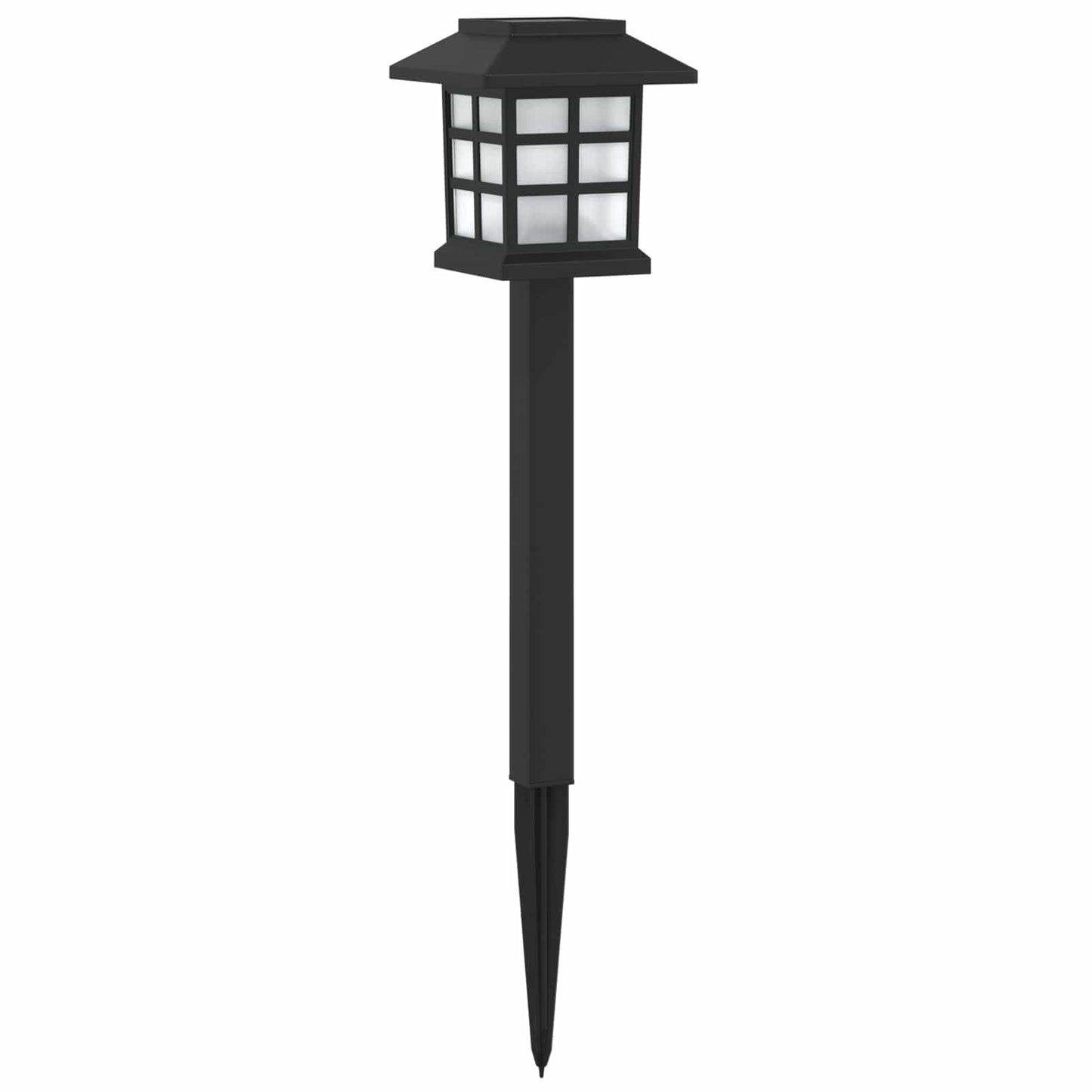 Outdoor Solar Lights with Ground Spike 6 pcs Warm White 38.5 cm