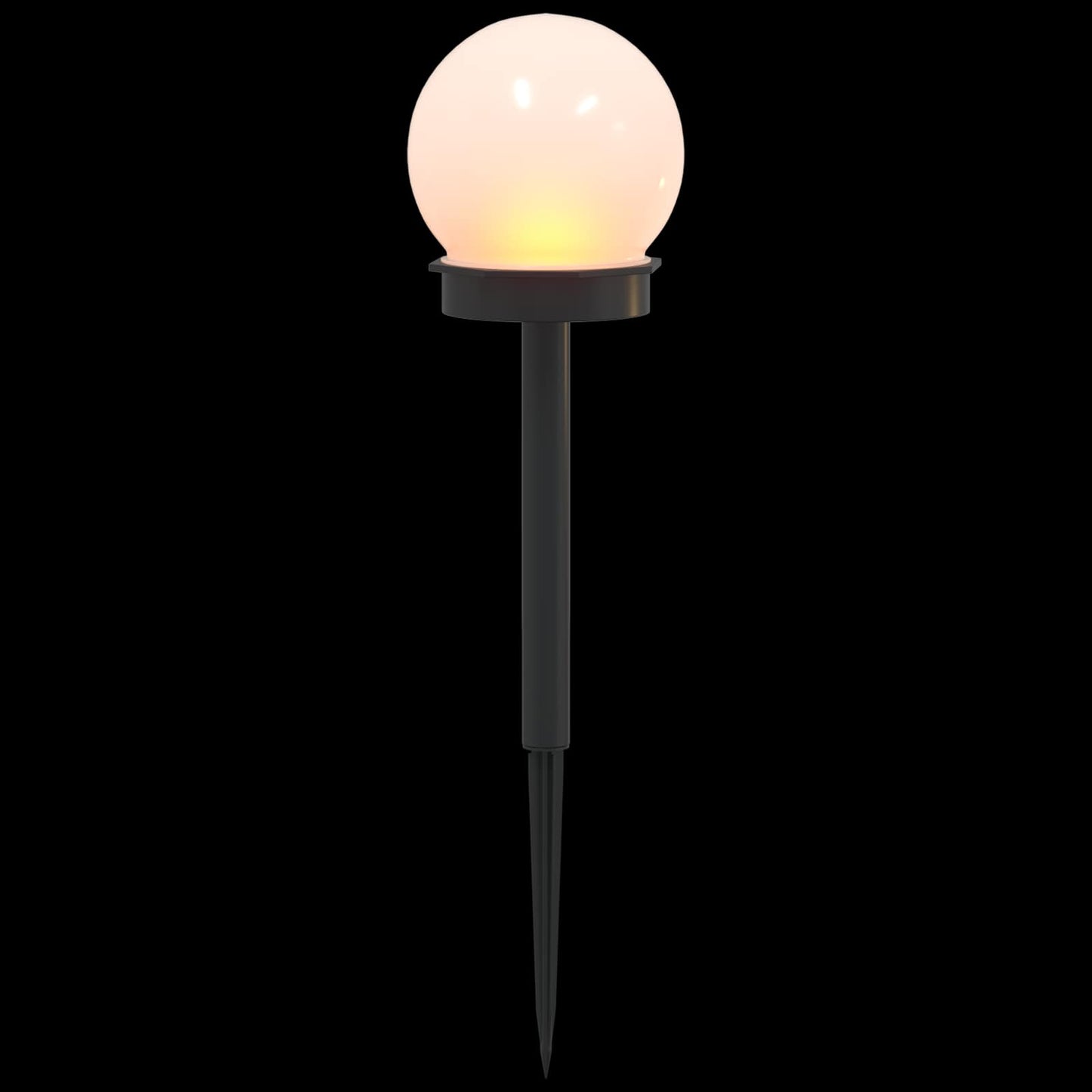 Outdoor Solar Lights with Ground Spike 8 pcs Warm White 38.5 cm