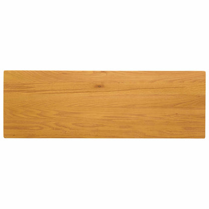 Dining Bench 95 x 32 x 45 cm Solid Oak Wood Natural
