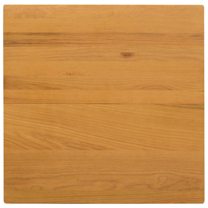 Dining Table 75 x 75 x 75.5 cm Solid Oak Wood Natural Square