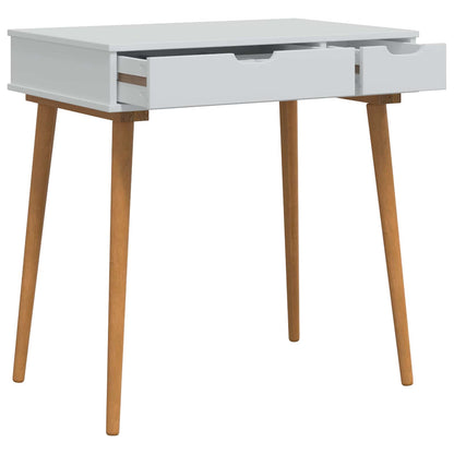 Dressing Table Set FAUSKE 2 pcs White 76 x 50 x 143 cm