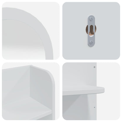 Dressing Table Set FAUSKE 4 pcs White 100 x 50 x 143 cm