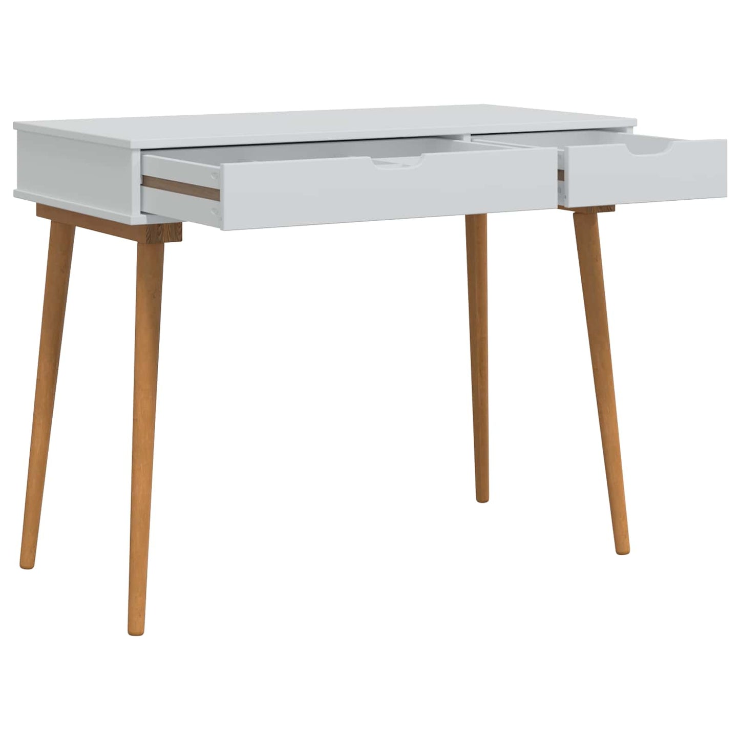 Dressing Table Set FAUSKE 3 pcs White 100 x 50 x 143 cm