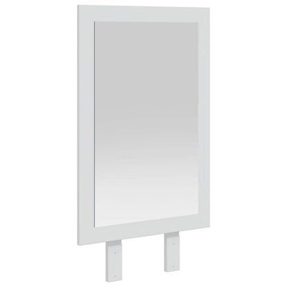 Dressing Table Set FAUSKE 5 pcs White 100 x 50 x 143 cm