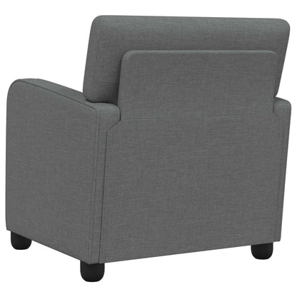 Armchair Dark Grey Fabric