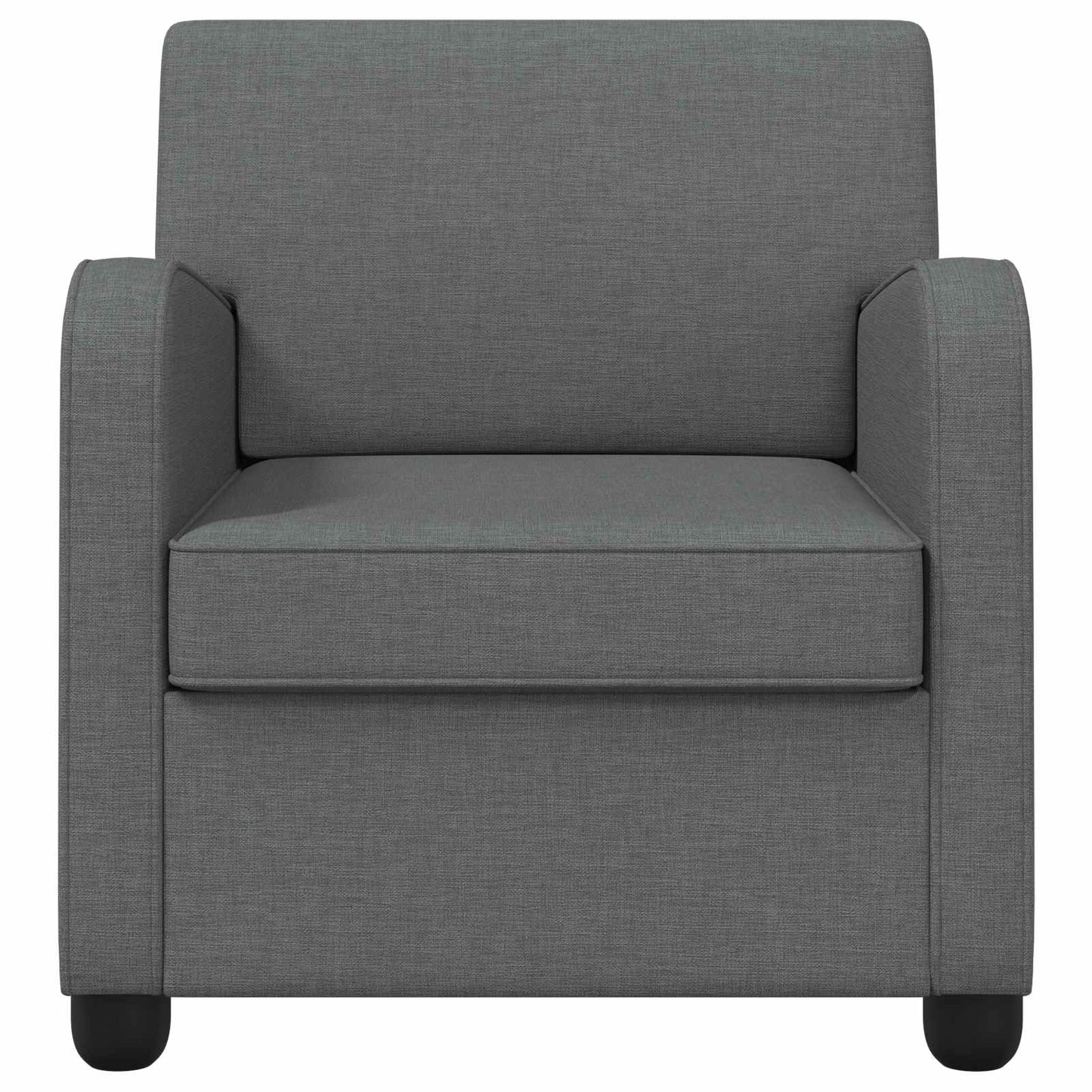 Armchair Dark Grey Fabric