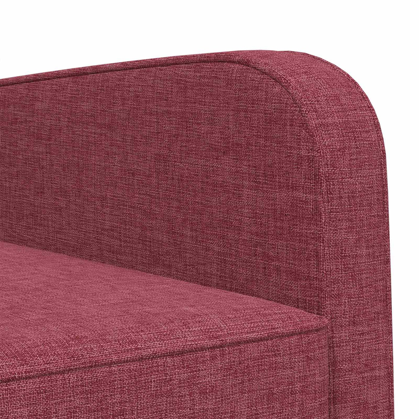 Armchair Wine Red Fabric