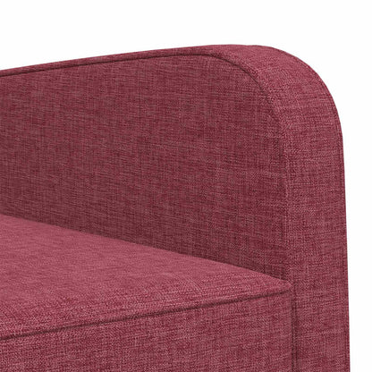 Armchair Wine Red Fabric