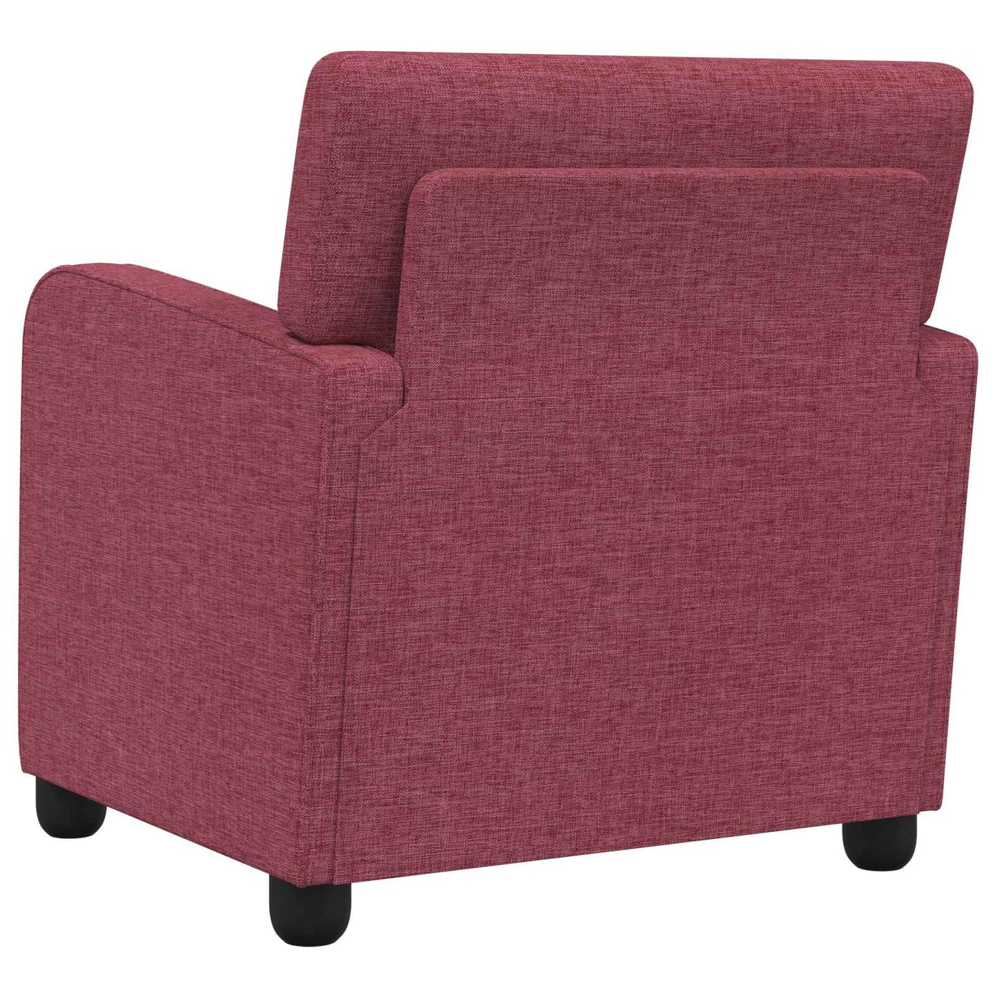 Armchair Wine Red Fabric