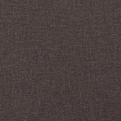 Armchair Dark Brown Fabric