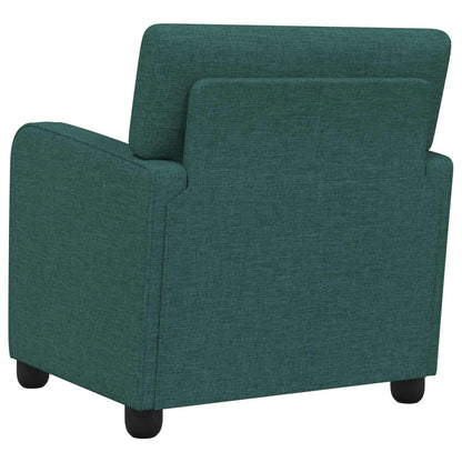 Armchair Dark Green Fabric