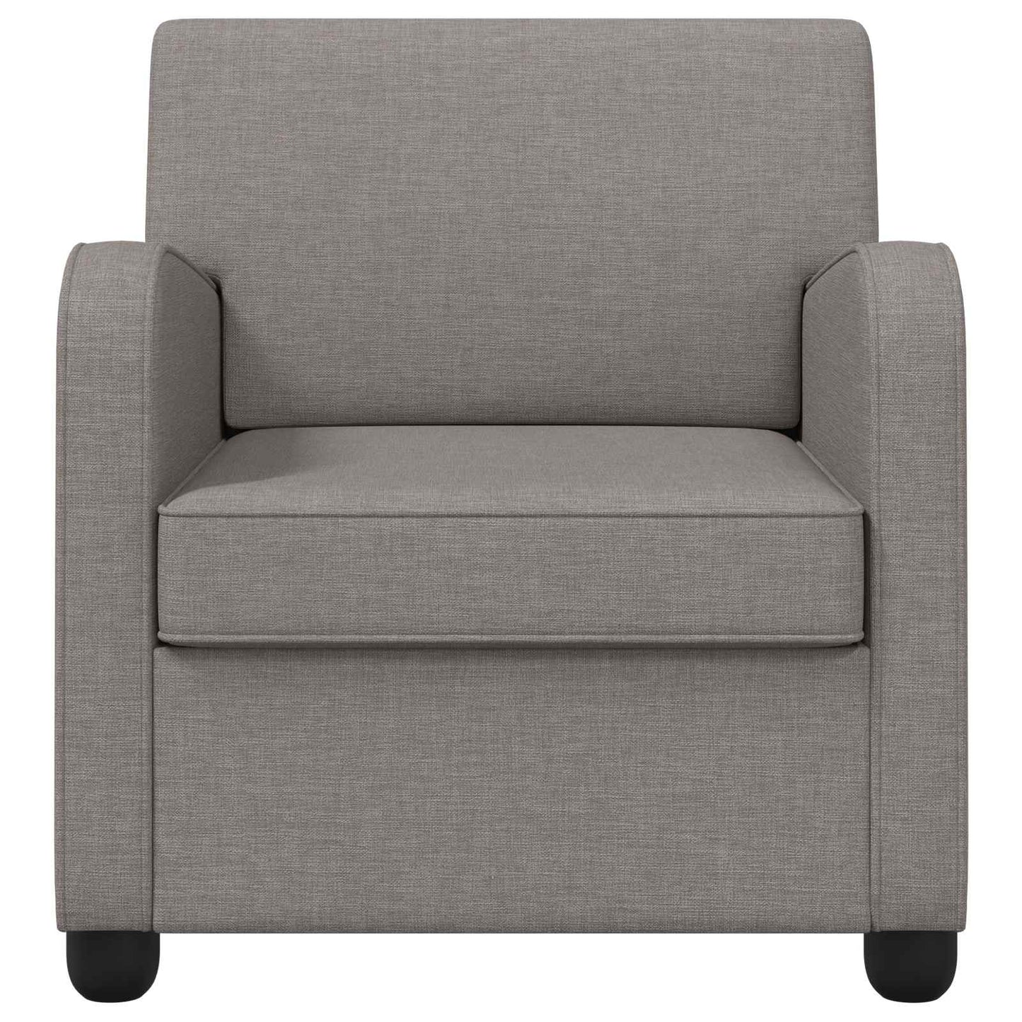 Armchair Taupe Fabric