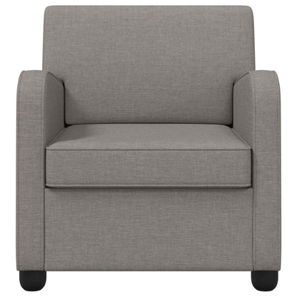 Armchair Taupe Fabric