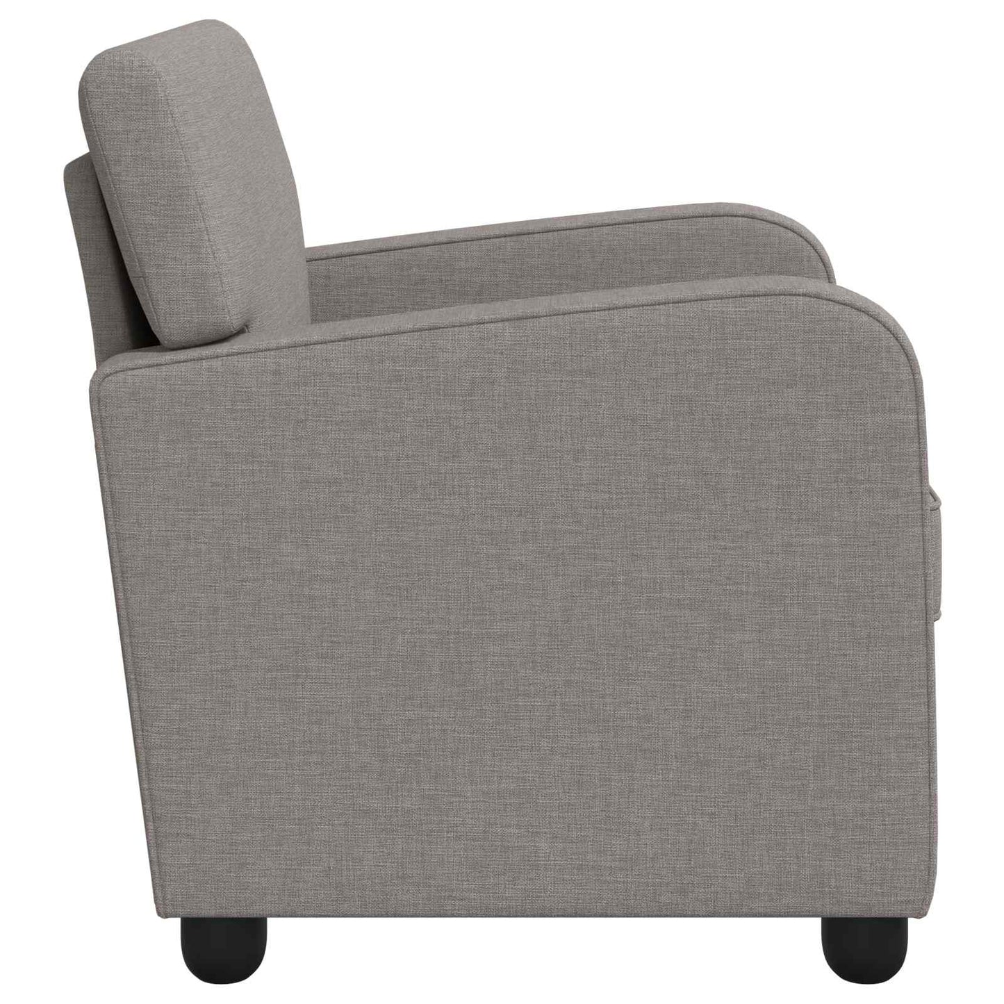 Armchair Taupe Fabric