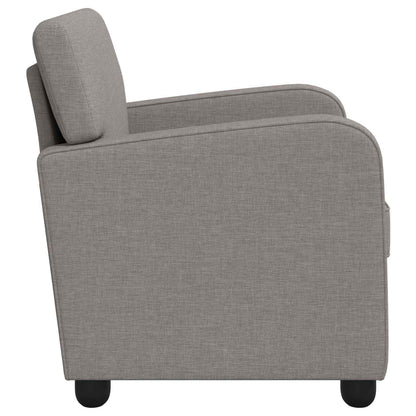 Armchair Taupe Fabric