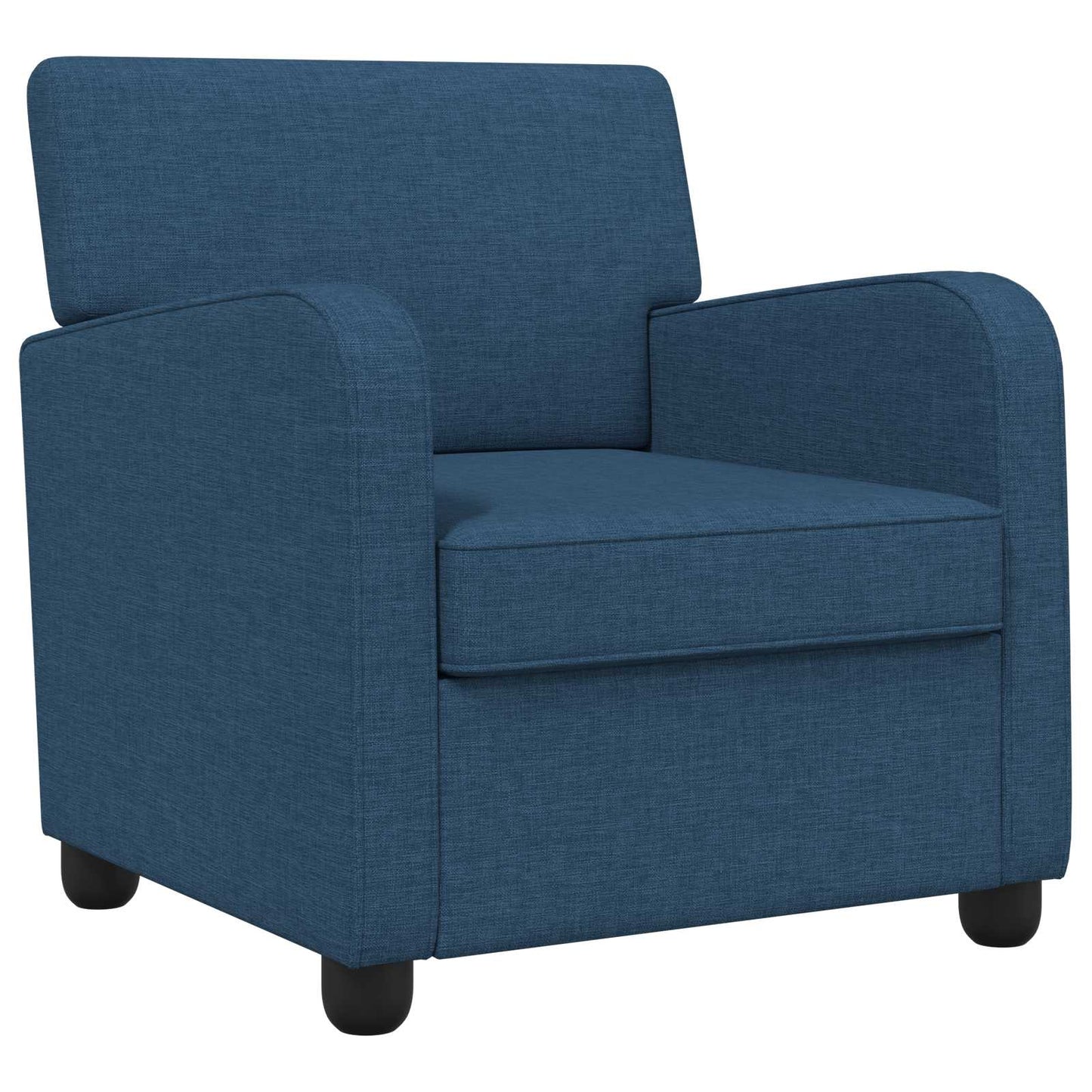 Armchair Blue Fabric
