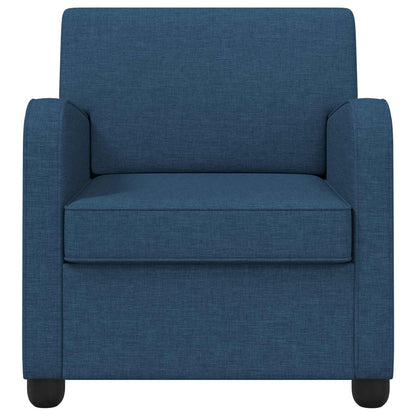 Armchair Blue Fabric