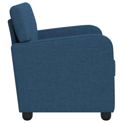 Armchair Blue Fabric