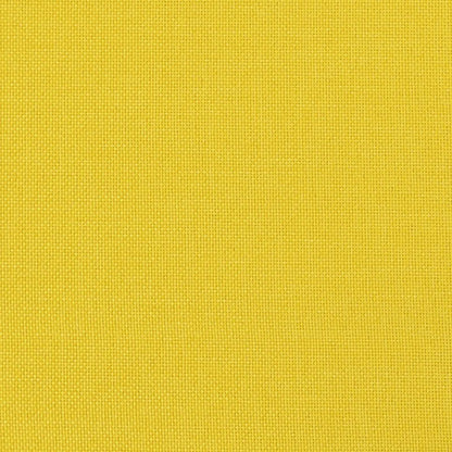 Armchair Light Yellow Fabric