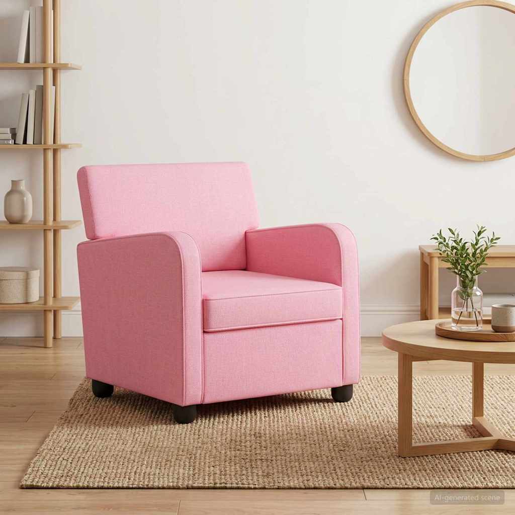 Armchair Pink Fabric